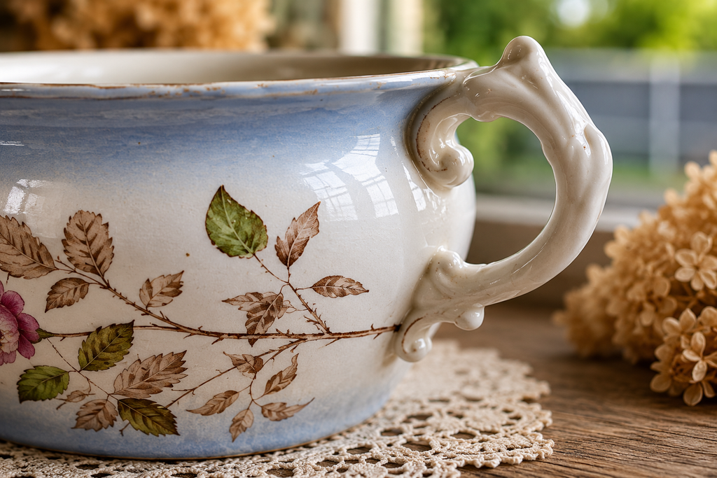Vintage BISTO England – angielska misa z motywem dzikiej róży | Cotswolds