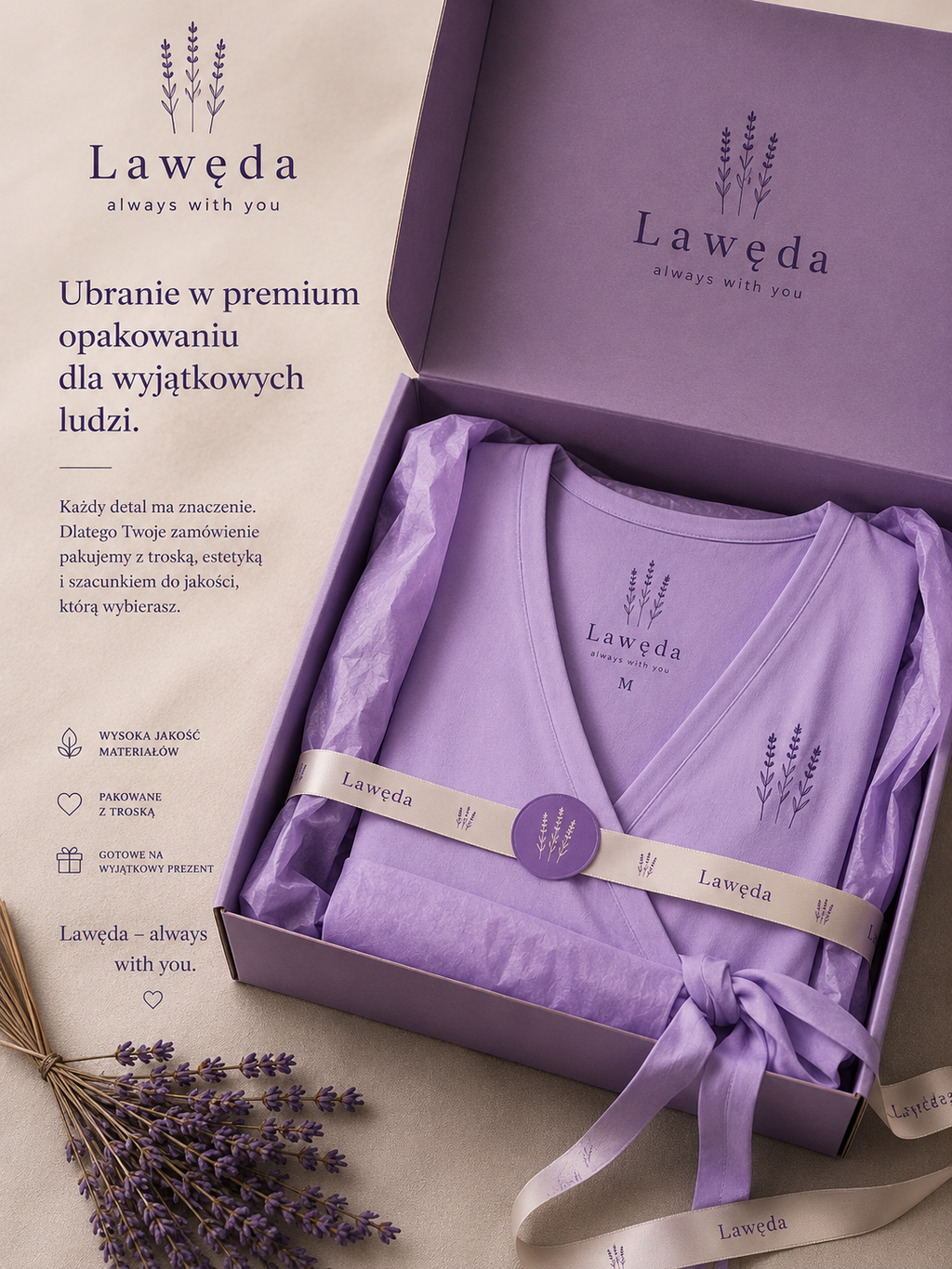 Sukienka bawełniana z kieszeniami – Lawęda